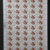 Planches de 50 timbres Taxe n° Yvert & Tellier  T-69.