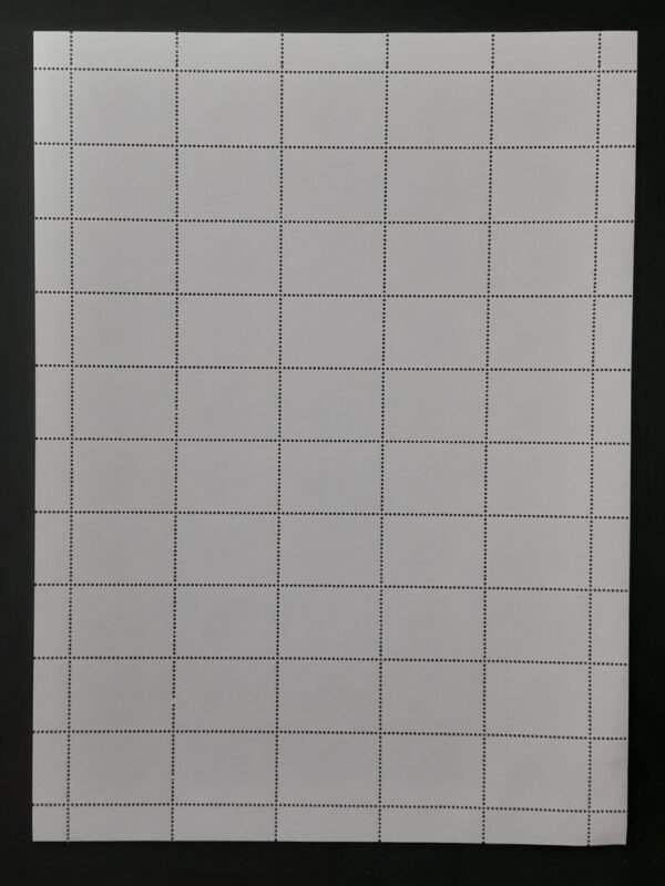 Planches de 50 timbres Taxe n° Yvert & Tellier  T-69.