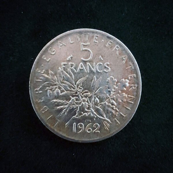 5 Francs Semeuse – France – 1962