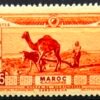 Maroc – N° 12 à 21 – Série complète – Année 1928 – Cote 110 €.