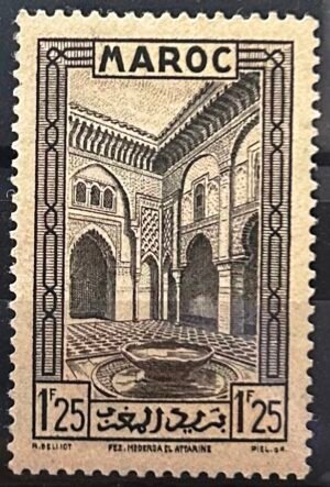 Maroc – N°143A – Neuf Avec Trace Charnière – (1933-1934) – Cote 3 €.