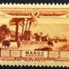 Maroc – N° 12 à 21 – Série complète – Année 1928 – Cote 110 €.