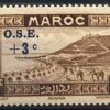 Maroc – N°153 à 150 – Série Complète de 8 timbres – MNH** – Année 1938 – Cote 72 €.