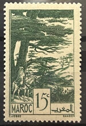 Maroc – N°168 – Neuf Sans Charnière – Année 1939-42 – Cote 0,50 €.