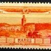 Maroc – N° 12 à 21 – Série complète – Année 1928 – Cote 110 €.