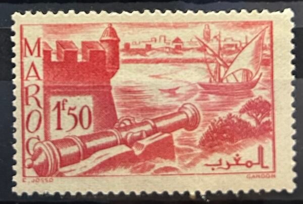 Maroc – N°186 – Neuf Sans Charnière – Année 1939-42 – Cote 0,50 €.