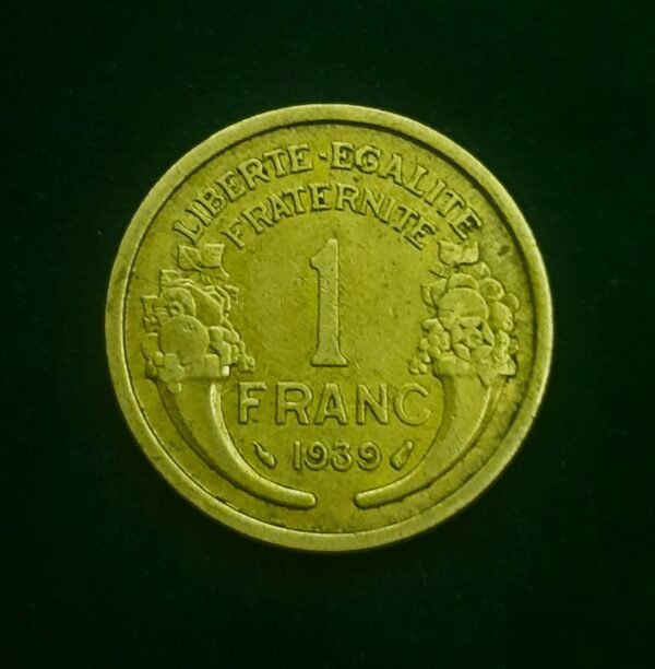 1 Franc Morlon - France - 1939