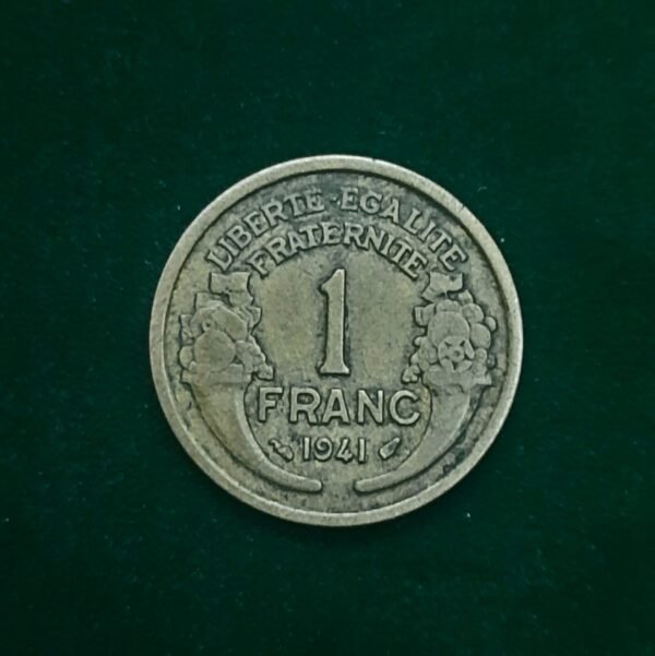 1 Franc Morlon – France – 1941