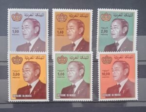 Maroc – Série de 6 Timbres N° 936-941 Neuf Sans Charnière – Année 1983 – Cote 9 €