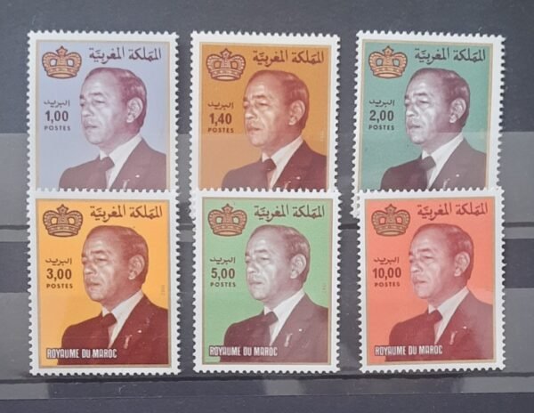 Maroc – Série de 6 Timbres N° 936-941 Neuf Sans Charnière – Année 1983 – Cote 9 €