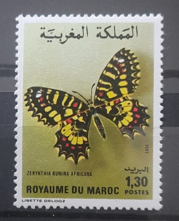 Maroc – Série de 2 timbres N° 894 et 895 Neuf Sans Charnière – Année 1981 – Cote 6 €