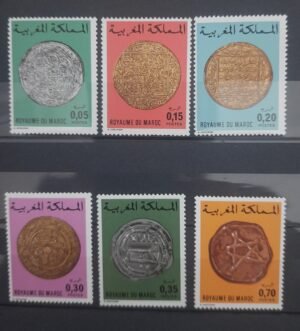 Maroc – Série de 6 Timbres N° 769-774 Neuf Sans Charnière – Année 1976 – Cote 6 €