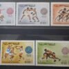 Maroc – 5 Timbres N°572-573-574-575 et 577 Neuf Sans Charnière – Année 1968 – Cote 6,25 €