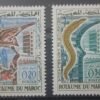 Maroc – Série de 2 Timbres N°448 et 449 - Neuf Sans Charnière – Année 1962 – Cote 1.80 €