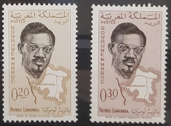 Maroc – Série de 2 Timbres N°429 et 430 - Neuf Sans Charnière – Année 1962 – Cote 1 €