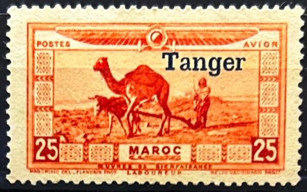 Maroc – N° 21 à 31 – Série complète – Année 1928 – Cote 110 €.