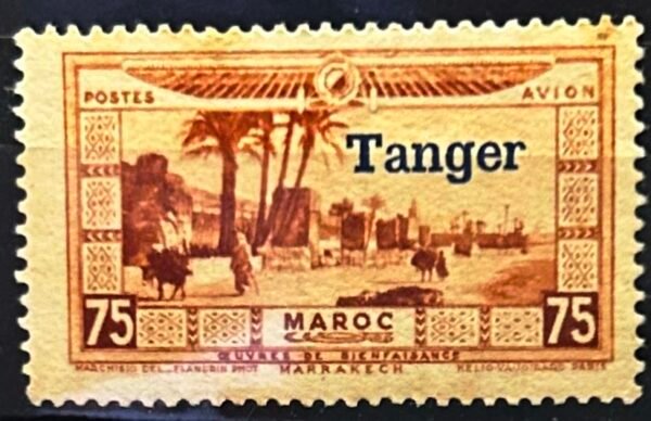 Maroc – N° 21 à 31 – Série complète – Année 1928 – Cote 110 €.