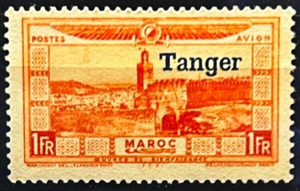 Maroc – N° 21 à 31 – Série complète – Année 1928 – Cote 110 €.