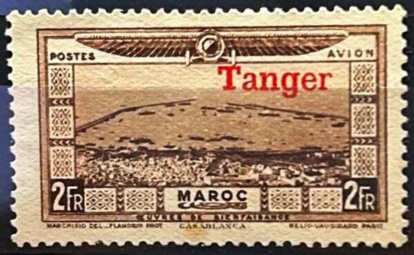 Maroc – N° 21 à 31 – Série complète – Année 1928 – Cote 110 €.
