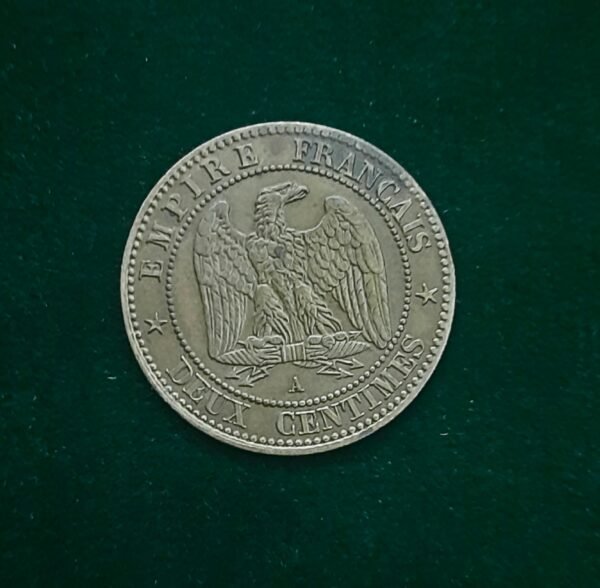 2 centimes Napoléon III - France - 1861