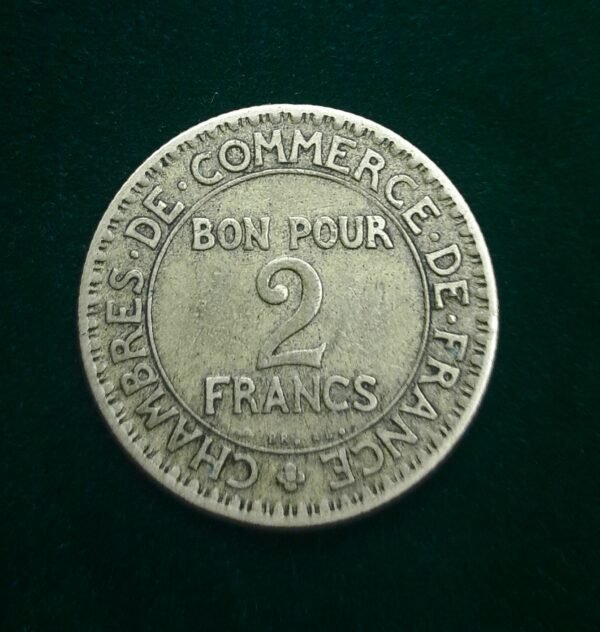 2 Francs Chambres de commerce - France - 1922