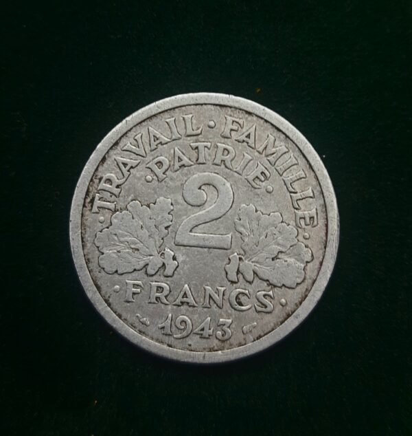 2 Francs Francisque - France - 1943