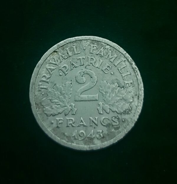 2 Francs Francisque - France - 1943