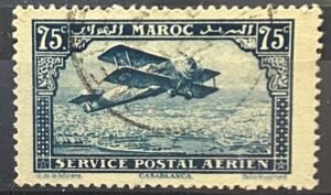 Maroc – N°04 – Oblitéré – Année 1922-27 – Cote 1,50 €. (Copie)