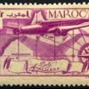 Maroc – N° 43 à 49 – Série complète – Année 1939-40 – Cote 8 €.