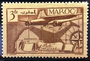 Maroc – N°47 – MNH** – Année 1939-40 – Cote 0,75 €.