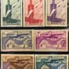 Maroc – N° 43 à 49 – Série complète – Année 1939-40 – Cote 8 €.