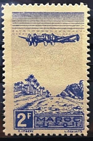 Maroc – N°51 – MNH** – Année 1944 – Cote 0,75 €.