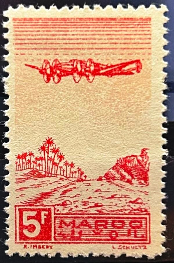 Maroc – N° 50 à 55 – Série complète MNH** – Année 1944 – Cote 13 €.