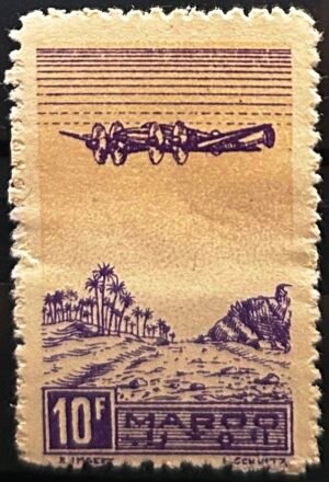 Maroc – N°53 – MH** – Année 1944 – Cote 1,75 €.