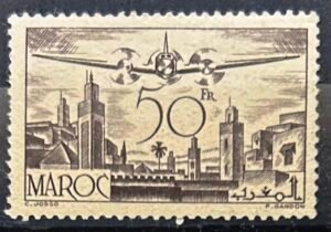 Maroc – N°57 – MNH** – Année 1945 – Cote 2 €.