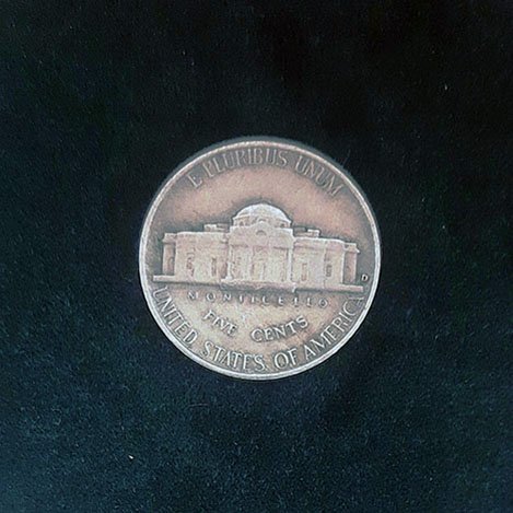 5 Cents « Jefferson Nickel » – Etas-Unis – 1942