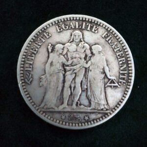 5 Francs Hercule – France – 1873