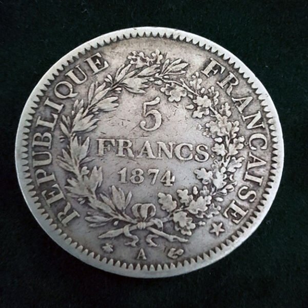 5 Francs Hercule – France – 1874