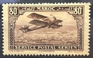 Maroc – N°06 – MNH**/MH* – Année 1922-27 – Cote 3,50 €.