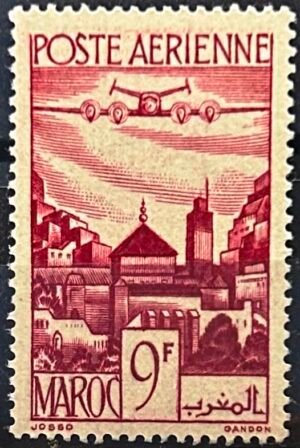 Maroc – N°60 – MNH** – Année 1947 – Cote 1 €.
