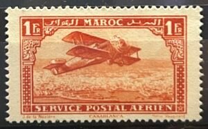 Maroc – N°07 – MH* – Année 1922-27 – Cote 2 €.