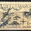 Maroc – N° 75 à 78 – Série complète MNH** – Année 1950 – Cote 12 €.