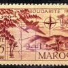 Maroc – N° 75 à 78 – Série complète MNH** – Année 1950 – Cote 12 €.