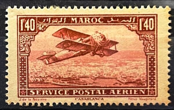 Maroc – N° 01 à 11 – Série complète + Variété 10a MH* – Année 1922-27 – Cote 194,50 €.