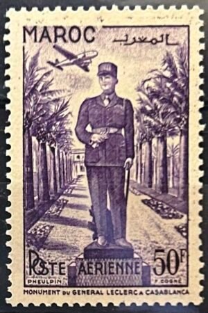 Maroc – N°81 – MNH** – Année 1951 – Cote 4 €.