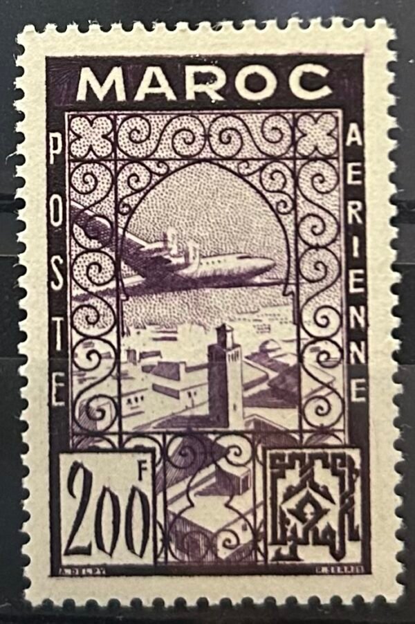 Maroc – N° 85 à 88 – Série complète MNH** – Année 1952 – Cote 16,50 €.