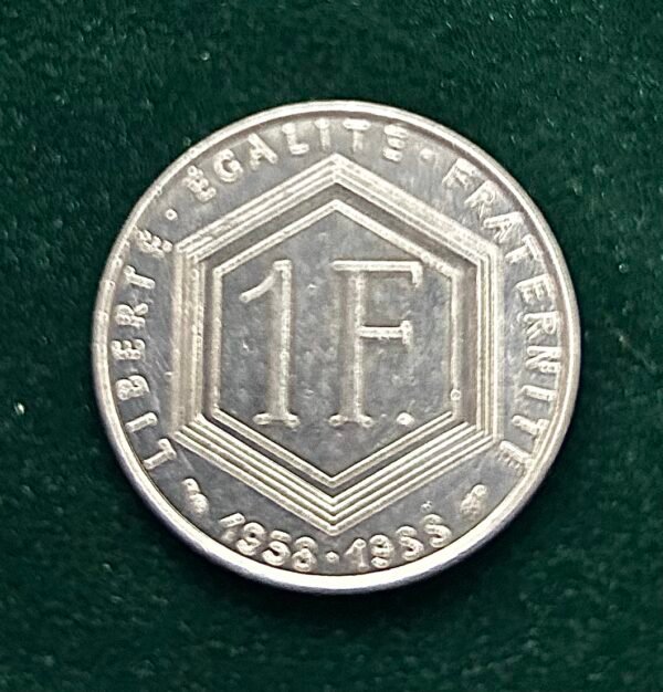 1 Franc De Gaulle - France - 1988