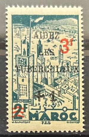 Maroc – N°240 – Neuf Sans Trace Charnière – Année 1946 – Cote 0,75 €.