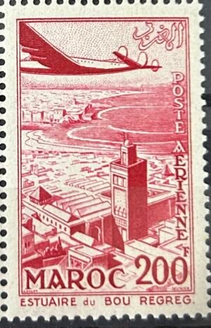 Maroc – N°102 – MNH** – Année 1955 – Cote 6 €.
