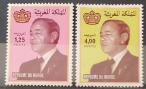Maroc – Série de 2 timbres N° 964 et 965 – Neuf Sans Charnière – Année 1984 – Cote 2 €